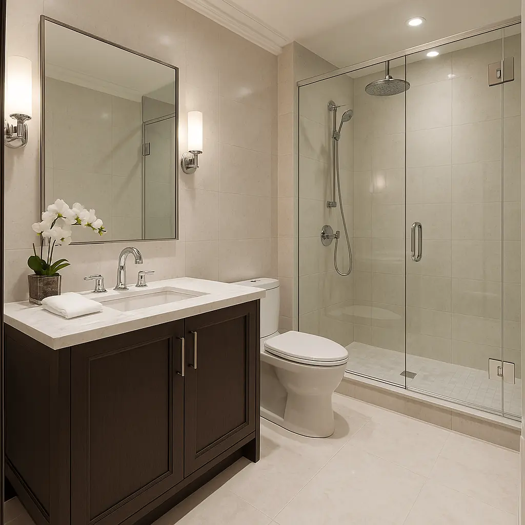 Luxurious-Neutral-Toned-Bathroom-Design